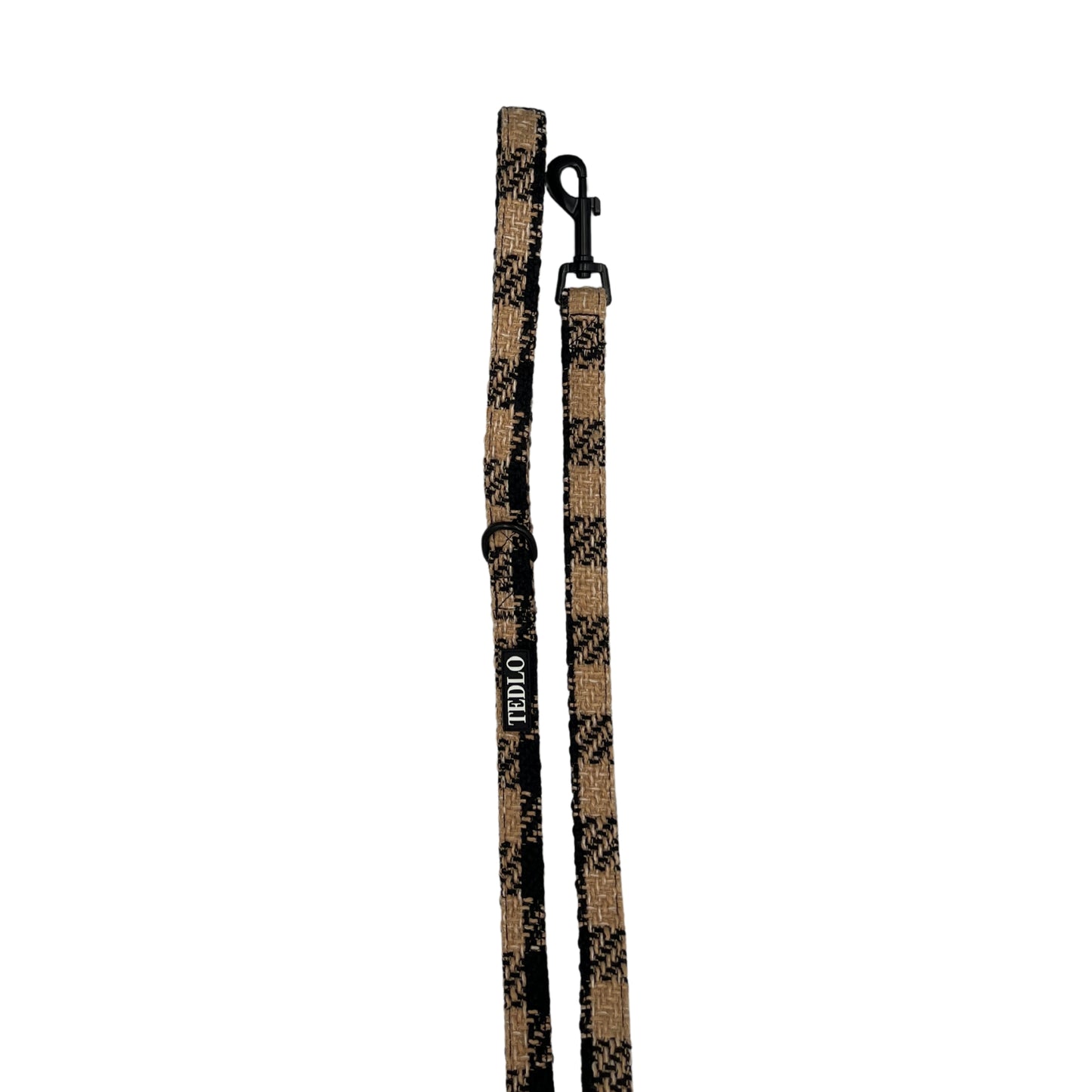 Smycz ,,Black-Beige"