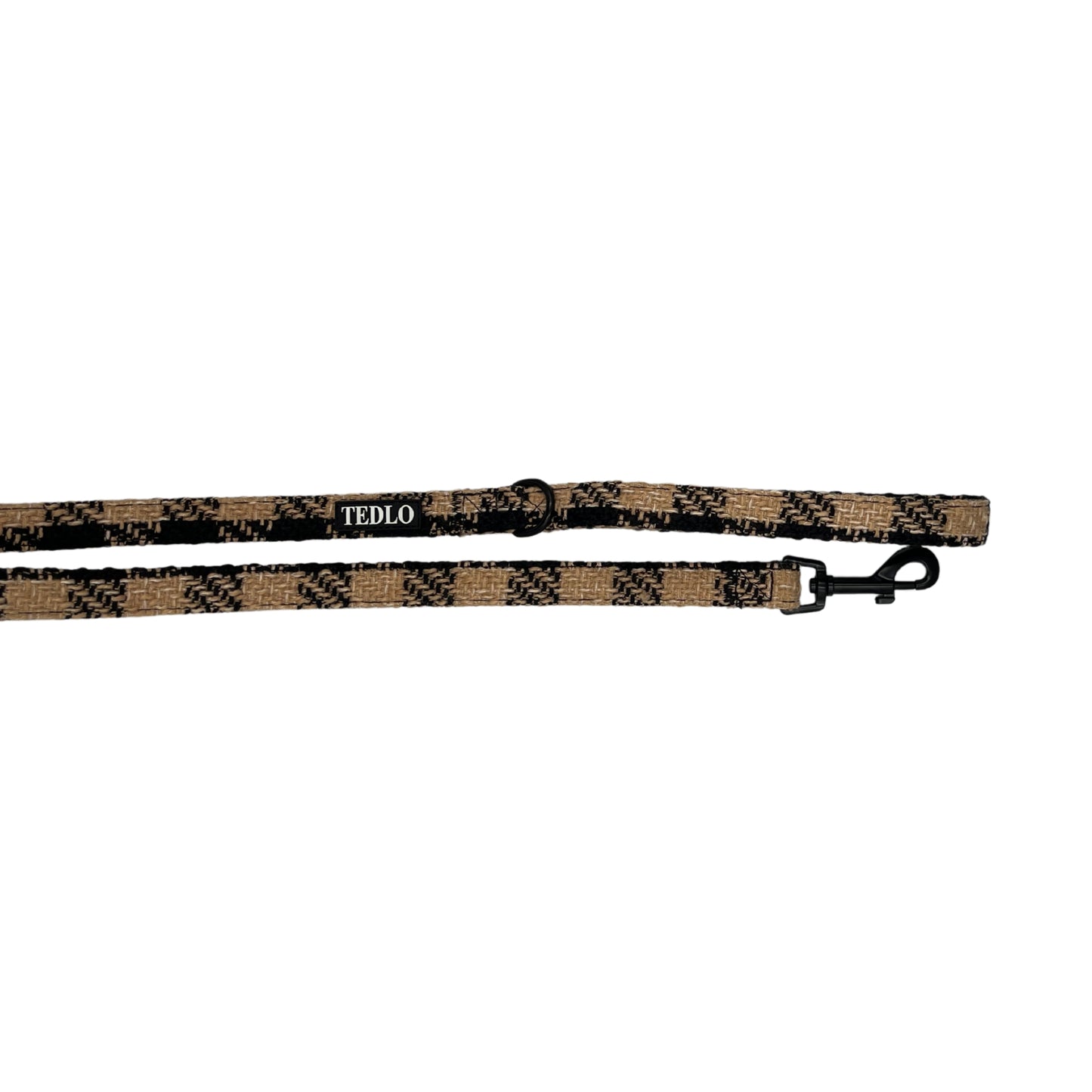 Smycz ,,Black-Beige"